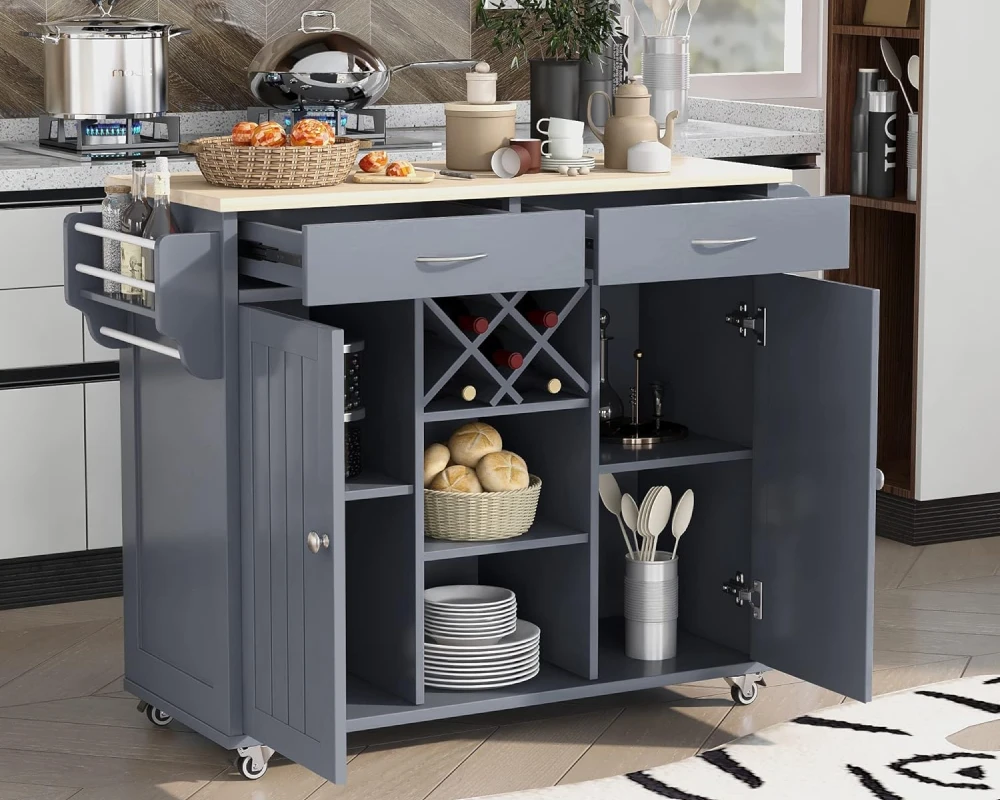 kitchen island with bar seating